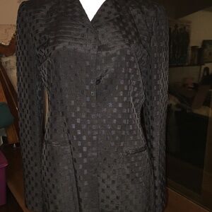 Giorgio Armani vintage Black Silk blazer